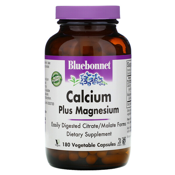 Mua Bluebonnet Nutrition Calcium Plus Magnesium 180 Vcaps giảm giá rẻ Hà nội TPHCM