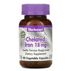 Mua Bluebonnet Nutrition Chelated Iron 18 mg 90 Vegetable viên giảm giá rẻ Hà nội TPHCM
