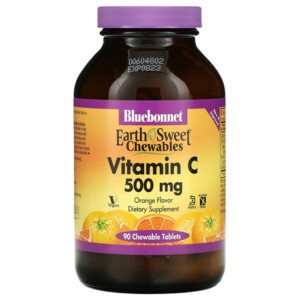 Mua Bluebonnet Nutrition EarthSweet viên nhai Vitamin C Orange 500 mg 90 viên nhai giảm giá rẻ Hà nội TPHCM