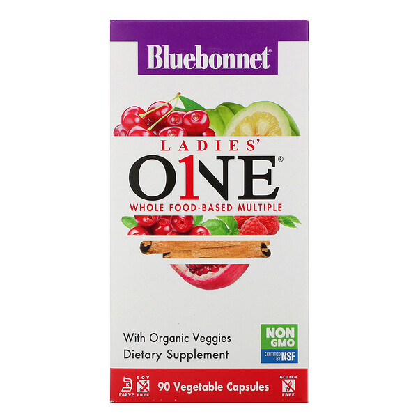 Mua Bluebonnet Nutrition Ladies' ONE Whole Food-Based Multiple 90 Vegetable viên giảm giá rẻ Hà nội TPHCM