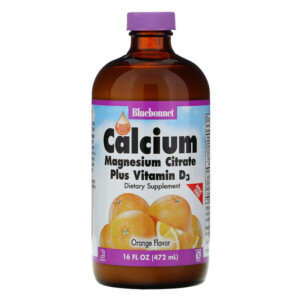Mua Bluebonnet Nutrition Liquid Calcium Magnesium Citrate Plus Vitamin D3 Natural Orange Flavor 16 oz 472 ml giảm giá rẻ Hà nội TPHCM
