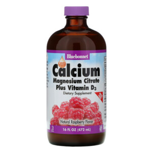 Mua Bluebonnet Nutrition Liquid Calcium Magnesium Citrate Plus Vitamin D3 Natural Raspberry Flavor 16 oz 472 ml giảm giá rẻ Hà nội TPHCM