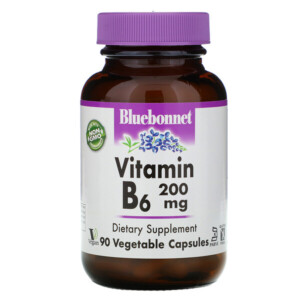 Mua Bluebonnet Nutrition Vitamin B-6 200 mg 90 Vegetable viên giảm giá rẻ Hà nội TPHCM