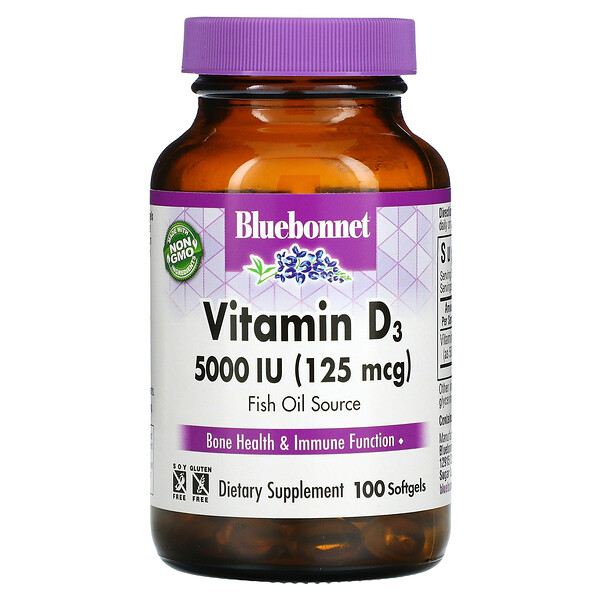 Mua Bluebonnet Nutrition Vitamin D3 125 mcg 5