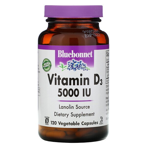 Mua Bluebonnet Nutrition Vitamin D3 125 mcg 5