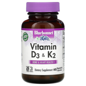 Mua Bluebonnet Nutrition Vitamin D3 & K2 60 Vegetable viên giảm giá rẻ Hà nội TPHCM