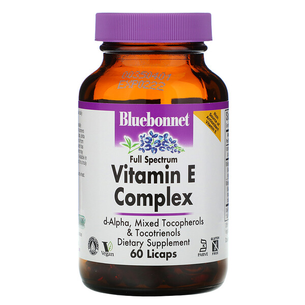 Mua Bluebonnet Nutrition Vitamin E Complex 60 Licaps giảm giá rẻ Hà nội TPHCM