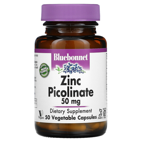 Mua Bluebonnet Nutrition Zinc Picolinate 50 mg 50 Vegetable viên giảm giá rẻ Hà nội TPHCM