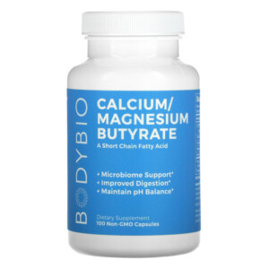 Mua BodyBio Calcium/ Magnesium Butyrate 100 Non-GMO viên giảm giá rẻ Hà nội TPHCM