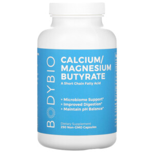 Mua BodyBio Calcium/ Magnesium Butyrate 250 Non-GMO viên giảm giá rẻ Hà nội TPHCM
