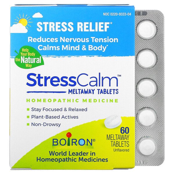 Mua Boiron Stress Calm Meltaway viên Stress Relief Unflavored 60 Meltaway viên giảm giá rẻ Hà nội TPHCM