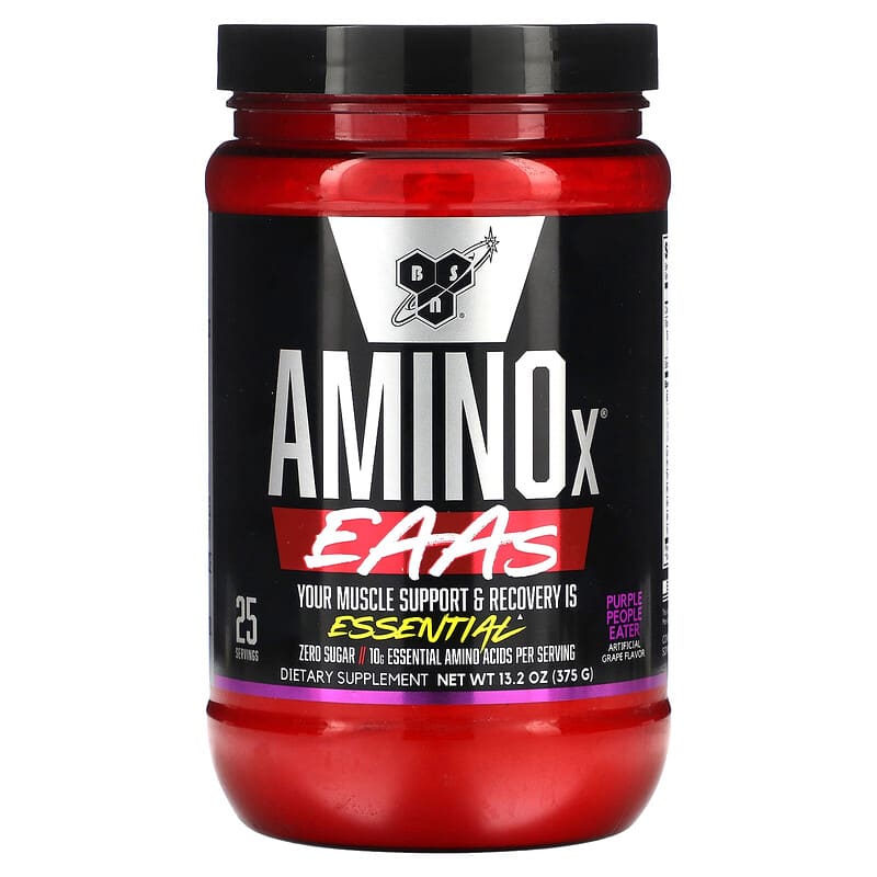 BSN Aminox EAAs Purple People Eater 13.2 oz (375 g) 3 BSN Aminox EAAs Purple People Eater 13.2 oz (375 g) 834266010844