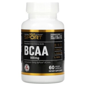 Mua California Gold Nutrition BCAA AjiPure® Branched Chain Amino Acids 500 mg 60 viên giảm giá rẻ Hà nội TPHCM