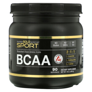 Mua California Gold Nutrition BCAA Powder AjiPure Branched Chain Amino Acids 16 oz 454 g giảm giá rẻ Hà nội TPHCM