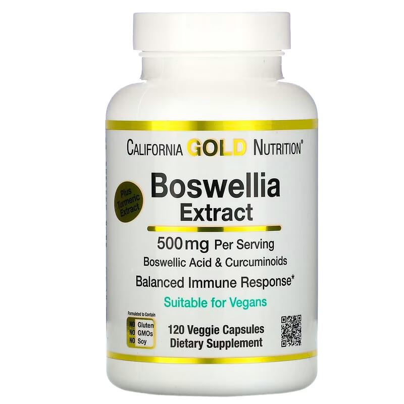 California Gold Nutrition Boswellia Extract Plus Turmeric Extract 250 mg 120 Veggie viên 6 california gold nutrition boswellia extract plus turmeric extract 250 mg 120 veggie capsules 89210