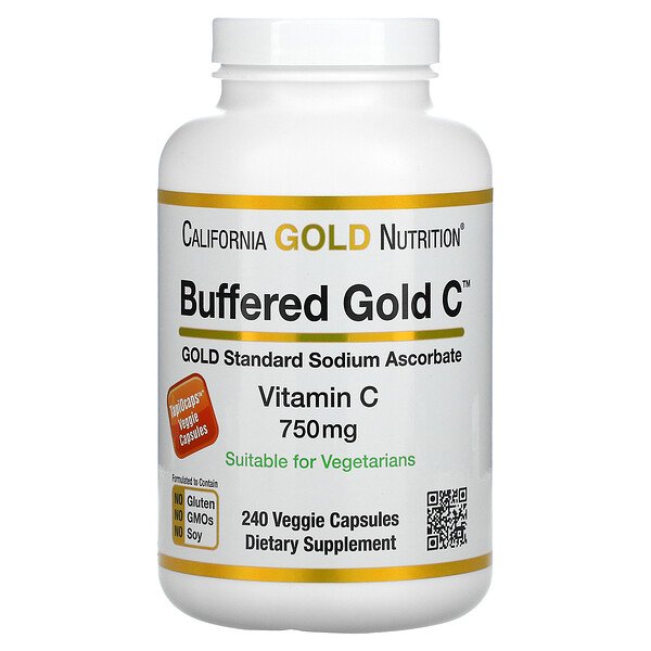 Mua California Gold Nutrition Buffered Vitamin C viên 750 mg 240 Veggie viên giảm giá rẻ Hà nội TPHCM