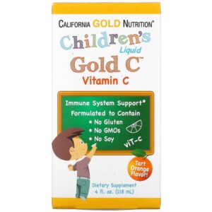 Mua California Gold Nutrition Children's Liquid Gold Vitamin C USP Grade Tart Orange Flavor 4 oz 118 ml giảm giá rẻ Hà nội TPHCM