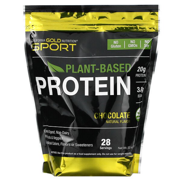 Mua California Gold Nutrition Chocolate Plant-Based Protein Vegan Easy to Digest 2 lb 907 g giảm giá rẻ Hà nội TPHCM