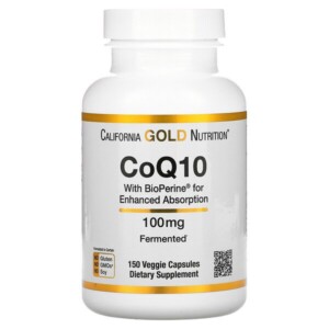 Mua California Gold Nutrition CoQ10 USP with Bioperine 100 mg 150 Veggie viên giảm giá rẻ Hà nội TPHCM