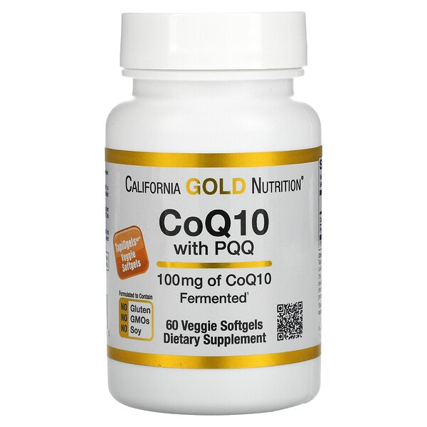 California Gold Nutrition CoQ10 with PQQ 100 mg 60 Veggie Softgels 3 california gold nutrition coq10 with pqq 100 mg 60 veggie softgels 88582