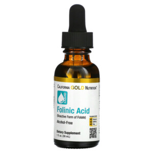 Mua California Gold Nutrition Folinic Acid Alcohol Free 1 oz 30 ml giảm giá rẻ Hà nội TPHCM