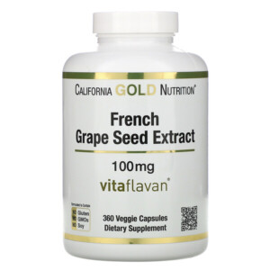 Mua California Gold Nutrition French Grape Seed Extract VitaFlavan Antioxidant Polyphenol 100 mg 360 Veggie viên giảm giá rẻ Hà nội TPHCM