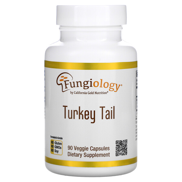Mua California Gold Nutrition Fungiology Full-Spectrum Turkey Tail 90 Veggie viên giảm giá rẻ Hà nội TPHCM