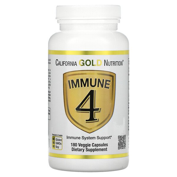 California Gold Nutrition Immune 4 Immune System Support 180 Veggie Capsules 3 Mua California Gold Nutrition Immune 4 Immune System Support 180 Veggie viên giảm giá rẻ Hà nội TPHCM