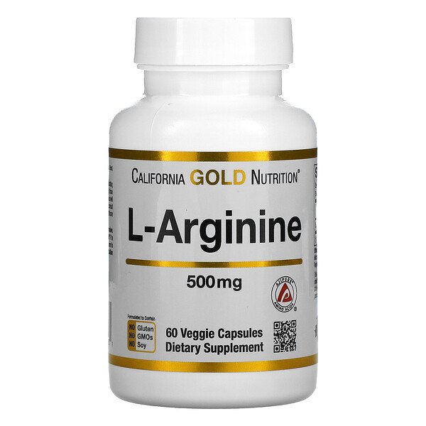 Mua California Gold Nutrition L-Arginine AjiPure 500 mg 60 viên giảm giá rẻ Hà nội TPHCM