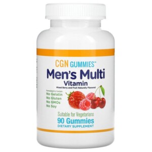 Mua California Gold Nutrition Men's Multi Vitamin Gummies No Gelatin No Gluten Mixed Berry and Fruit Flavor 90 Gummies giảm giá rẻ Hà nội TPHCM