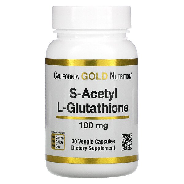 Mua California Gold Nutrition S-Acetyl L-Glutathione 100 mg 30 Veggie viên giảm giá rẻ Hà nội TPHCM