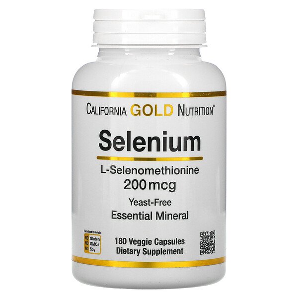 Mua California Gold Nutrition Selenium Yeast-Free 200 mcg 180 Veggie viên giảm giá rẻ Hà nội TPHCM