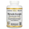 California Gold Nutrition Silymarin Complex Milk Thistle Extract Plus Dandelion Artichoke Curcumin C3 Complex Ginger and BioPerine 360 Veggie Capsules 898220013784