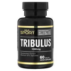 California Gold Nutrition SPORT - Tribulus 1.000 mg 60 Tablets 898220006632