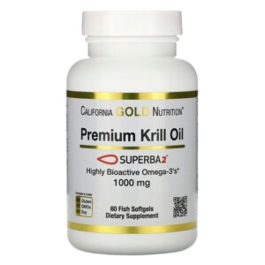 Mua California Gold Nutrition SUPERBA2 Premium Krill Oil 1000 mg 60 Softgels giảm giá rẻ Hà nội TPHCM