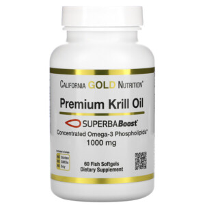 Mua California Gold Nutrition SUPERBABoost Premium Krill Oil 1000 mg 60 Softgels giảm giá rẻ Hà nội TPHCM