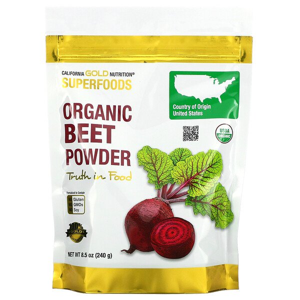 Mua California Gold Nutrition SUPERFOODS - Organic Beet Powder 8.5 oz 240 g giảm giá rẻ Hà nội TPHCM