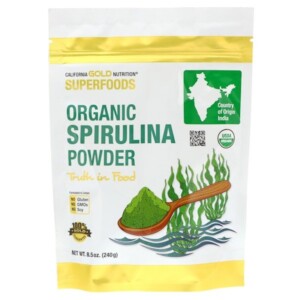 Mua California Gold Nutrition Superfoods Organic Spirulina Powder 8.5 oz 240 g giảm giá rẻ Hà nội TPHCM