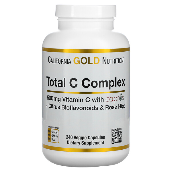 Mua California Gold Nutrition Total C Complex 500 mg 240 Veggie viên giảm giá rẻ Hà nội TPHCM