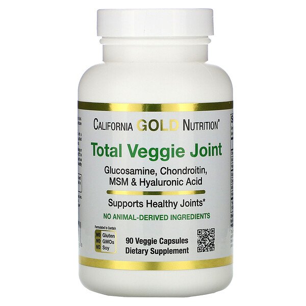 California Gold Nutrition Total Veggie Joint Support Formula With Glucosamine Chondroitin MSM and Hyaluronic Acid 90 Veggie Capsules 1 Mua California Gold Nutrition Total Veggie Joint Vegetarian Glucosamin Chondroitin MSM & Hyaluronic Acid 90 Veggie viên giảm giá rẻ Hà nội TPHCM