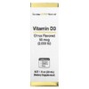 California Gold Nutrition Vitamin D3 (Citrus) 2.000 IU 1 fl oz (30 ml) 898220021147