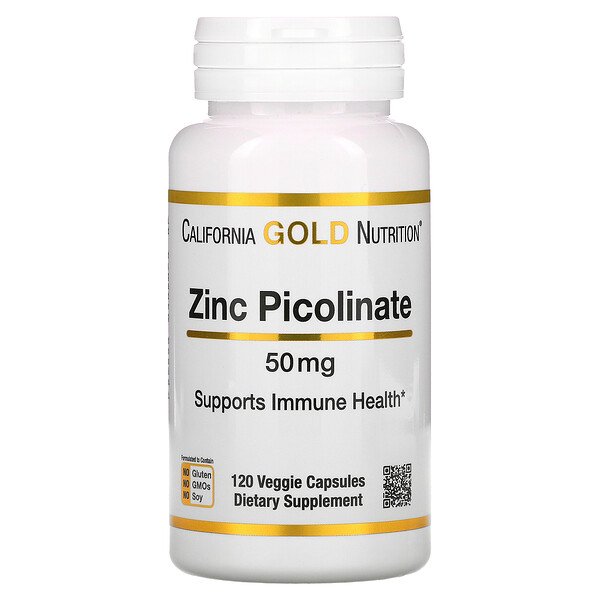 Mua California Gold Nutrition Zinc Picolinate 50 mg 120 Veggie viên giảm giá rẻ Hà nội TPHCM