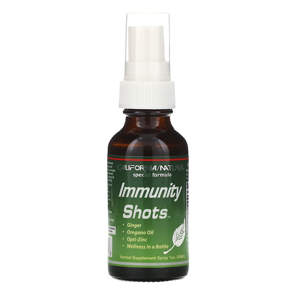 California Natural Immunity Shots Spray 1 oz (30ml) 6 california natural immunity shots spray 1 oz 30 ml 30670