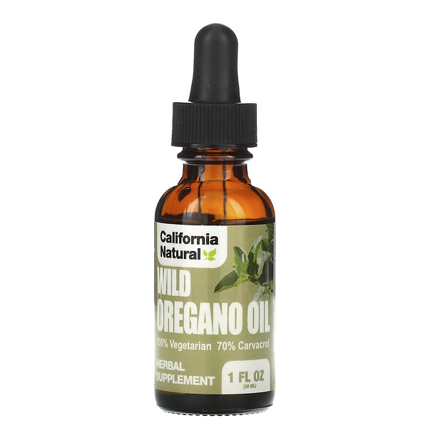 California Natural Wild Oregano Oil 1 oz (30ml) 6 california natural wild oregano oil 1 fl oz 30 ml 27982