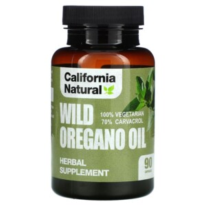 California Natural Wild Oregano Oil 90 Capsule 011821740907