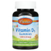 Carlson Kid's Vitamin D3 Gummies Natural Fruit 25 mcg (1.000 IU) 60 Vegetarian Gummies 088395494307
