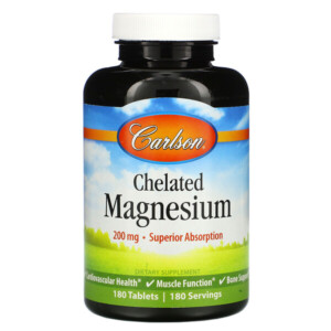 Mua Carlson Labs Chelated Magnesium 200 mg 180 viên giảm giá rẻ Hà nội TPHCM