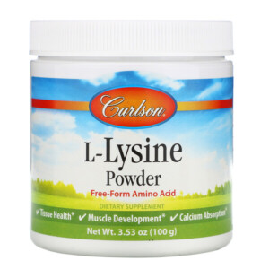 Mua Carlson Labs L-Lysine Amino Acid Powder 3.53 oz 100 g giảm giá rẻ Hà nội TPHCM