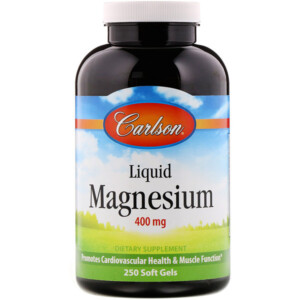 Mua Carlson Labs Liquid Magnesium 400 mg 250 Soft Gels giảm giá rẻ Hà nội TPHCM