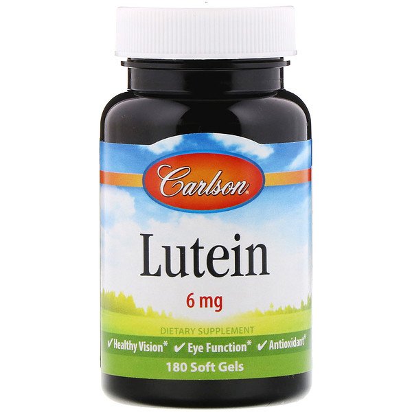 Mua Carlson Labs Lutein 6 mg 180 Soft Gels giảm giá rẻ Hà nội TPHCM